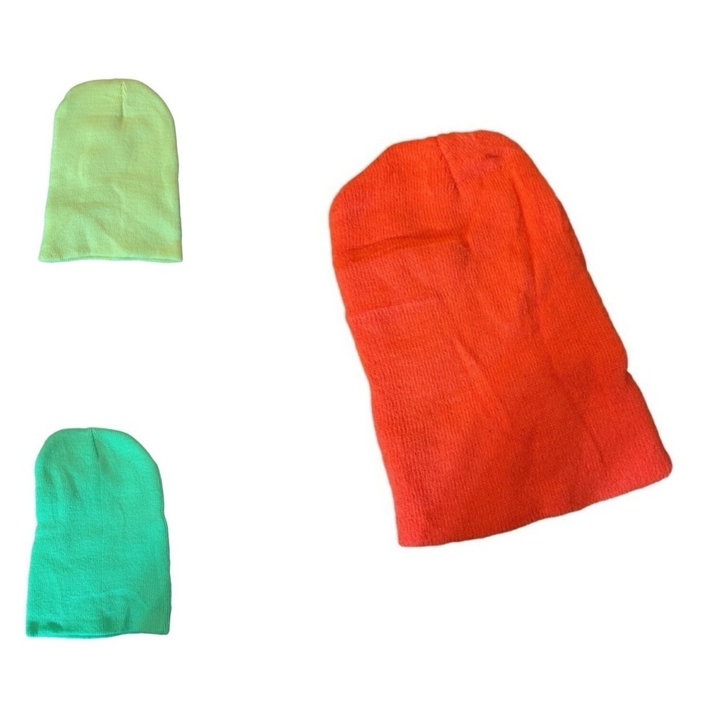 3 for $10 NWOT Neon Colored Skullcaps Bundle